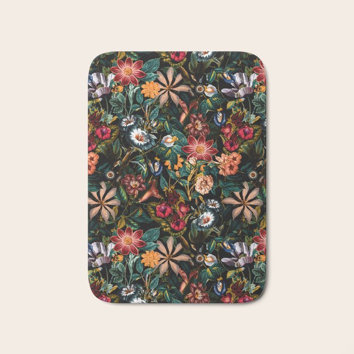 NIGHT-GARDEN-XXIV Bath Mat Gallery Image 1