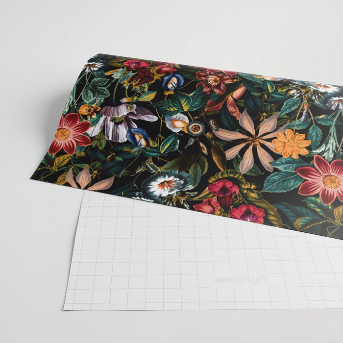 NIGHT-GARDEN-XXIV Wrapping Paper Gallery Image 2