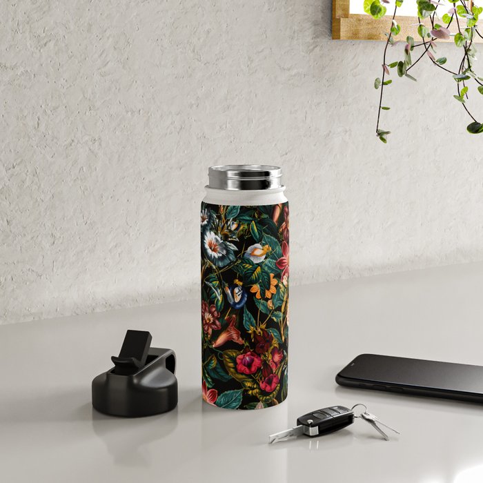 NIGHT-GARDEN-XXIV Water Bottle Gallery Image 4