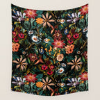 NIGHT-GARDEN-XXIV Wall Tapestry Gallery Image 4