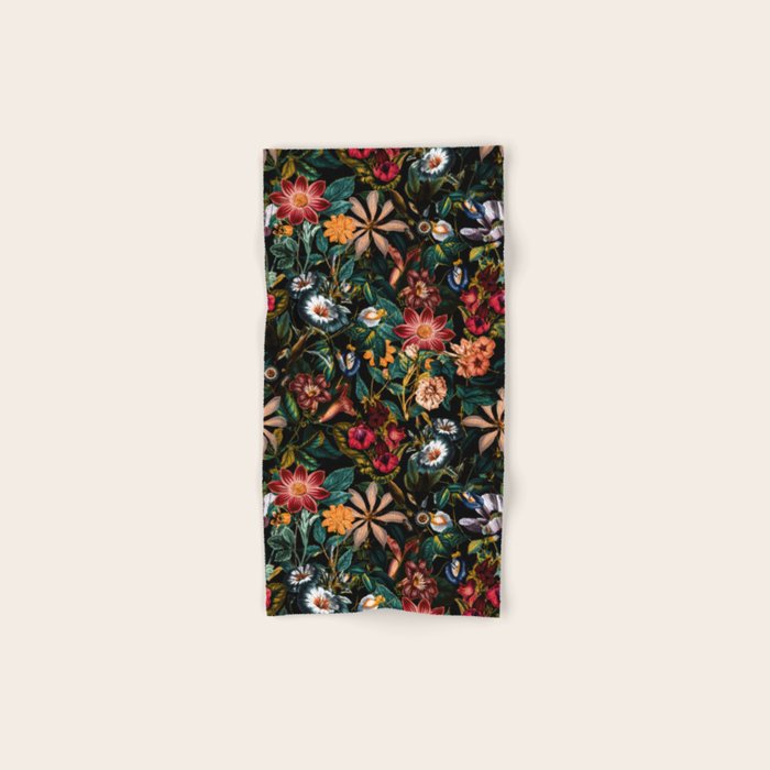 NIGHT-GARDEN-XXIV Bath Towel Gallery Image 1