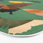 Beautiful Butterflies 6 Bath Mat Gallery Image 3
