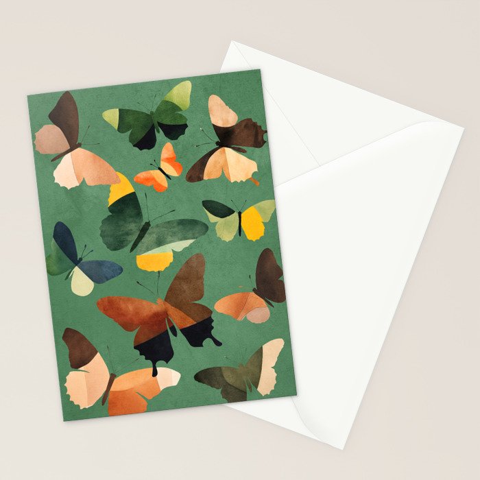Beautiful Butterflies 6 Stationery Card Gallery Image 2