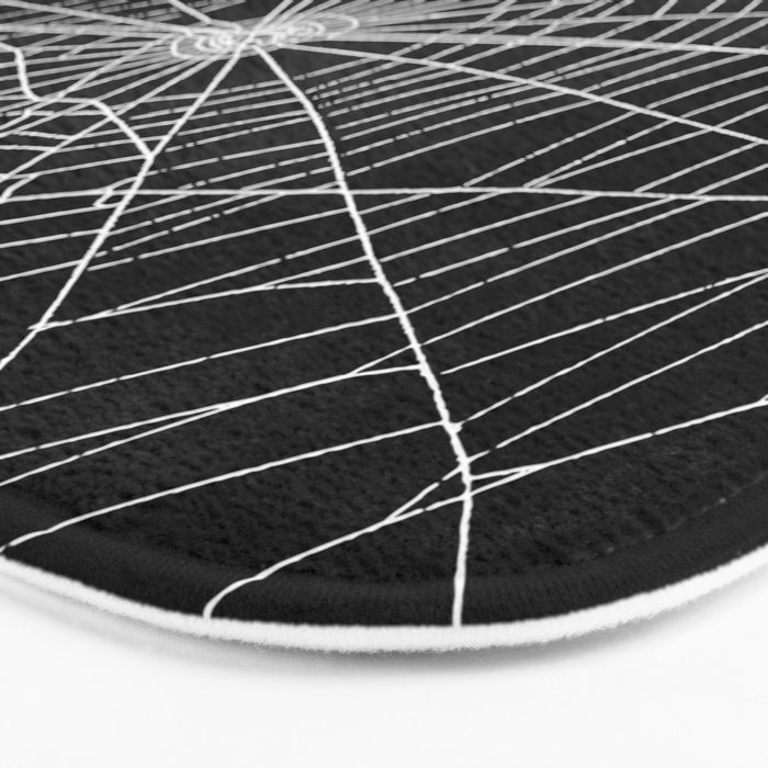 Spider Spider Web Bath Mat Gallery Image 3
