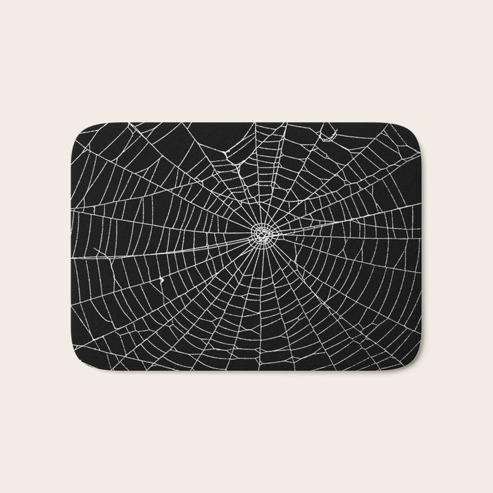 Spider Spider Web Bath Mat Gallery Image 1