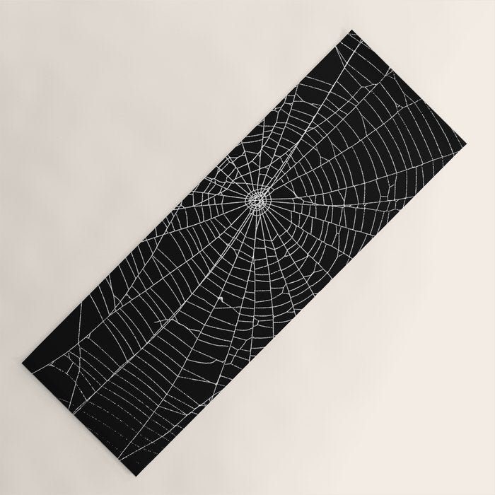 Spider Spider Web Yoga Mat Gallery Image 1
