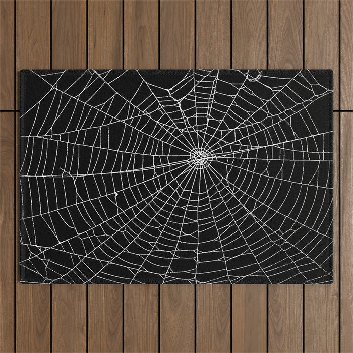Spider Spider Web Outdoor Rug Gallery Image 1