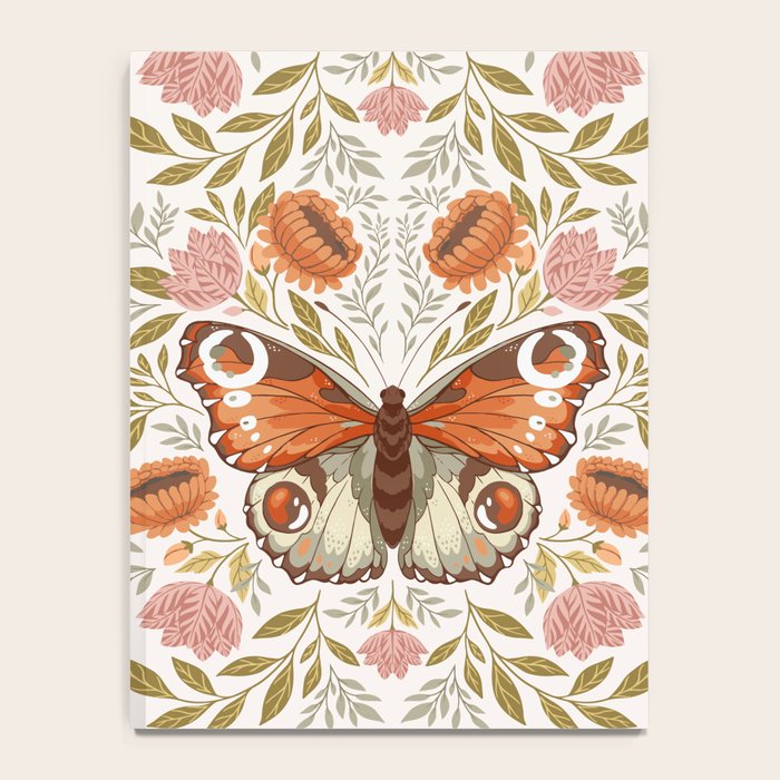 William Morris Inspired Butterfly Notebook Gallery Image 4
