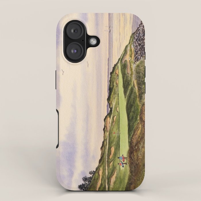 Whistling Straits Golf Course Hole 7 iPhone Case Gallery Image 1