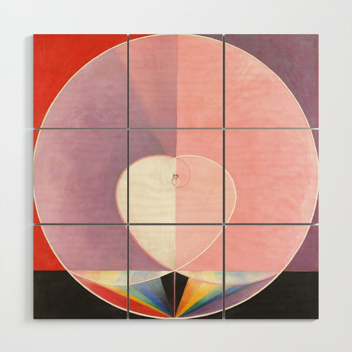 Hilma af Klint "The Dove, No. 02, Group IX-UW, No. 26" Wood Wall Art Gallery Image 1