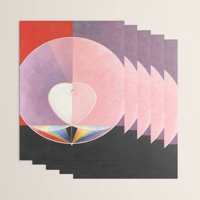 Hilma af Klint "The Dove, No. 02, Group IX-UW, No. 26" Wrapping Paper Gallery Image 3