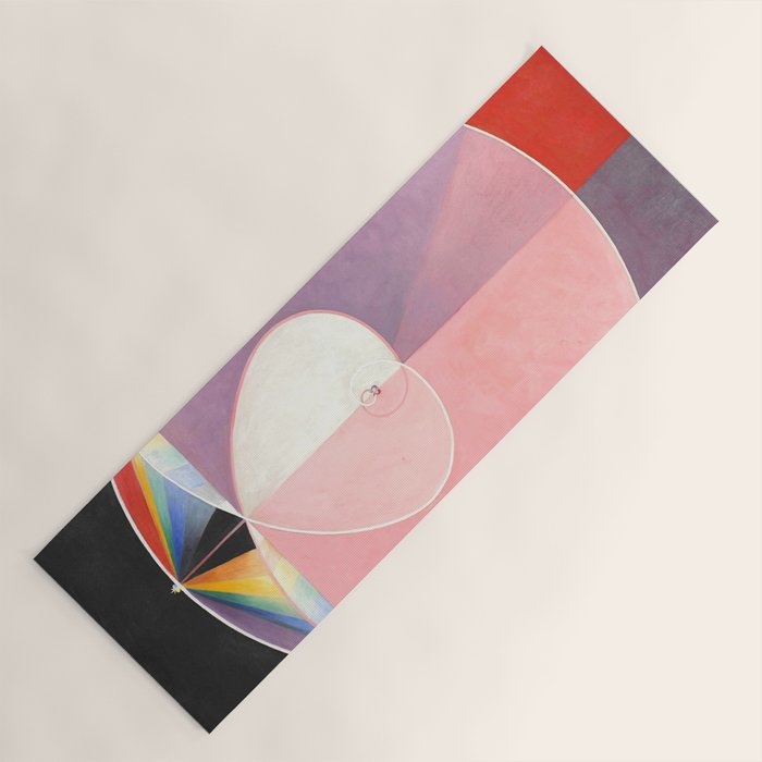 Hilma af Klint "The Dove, No. 02, Group IX-UW, No. 26" Yoga Mat Gallery Image 1