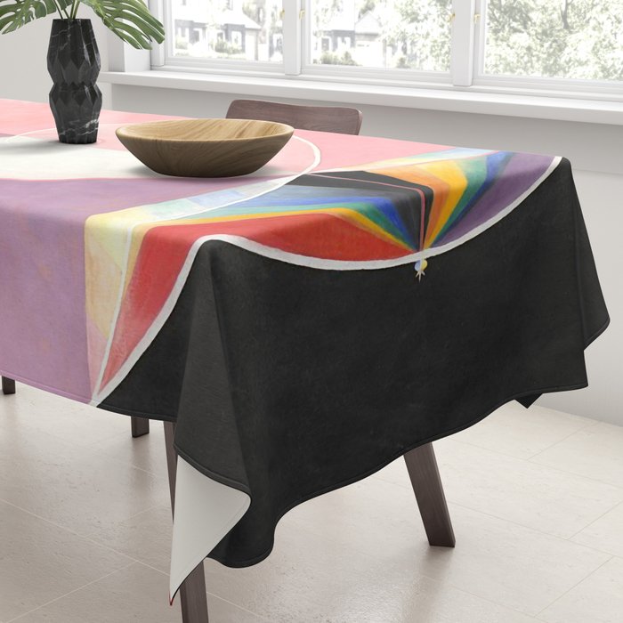 Hilma af Klint "The Dove, No. 02, Group IX-UW, No. 26" Tablecloth Gallery Image 3