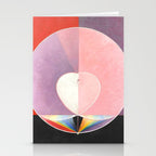 Hilma af Klint "The Dove, No. 02, Group IX-UW, No. 26" Stationery Card Gallery Image 2