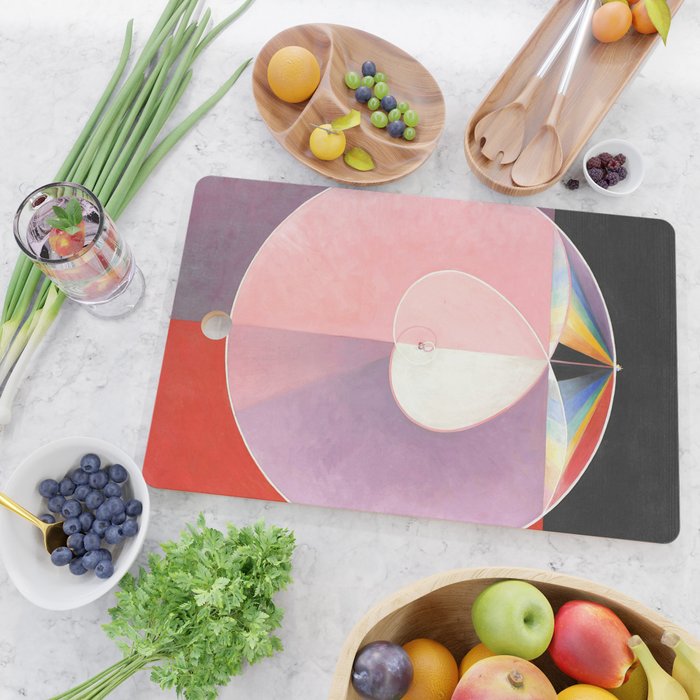 Hilma af Klint "The Dove, No. 02, Group IX-UW, No. 26" Cutting Board Gallery Image 2