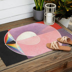 Hilma af Klint "The Dove, No. 02, Group IX-UW, No. 26" Outdoor Rug Gallery Image 2