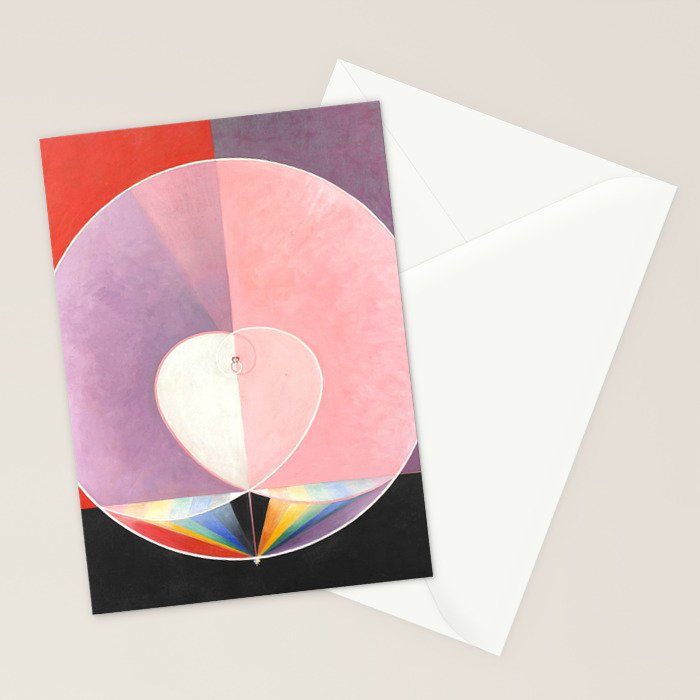 Hilma af Klint "The Dove, No. 02, Group IX-UW, No. 26" Stationery Card Gallery Image 2