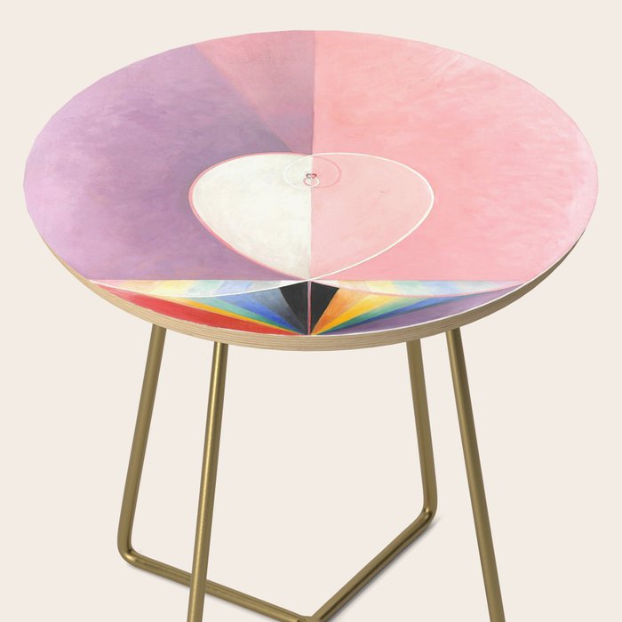 Hilma af Klint "The Dove, No. 02, Group IX-UW, No. 26" Side Table Gallery Image 2