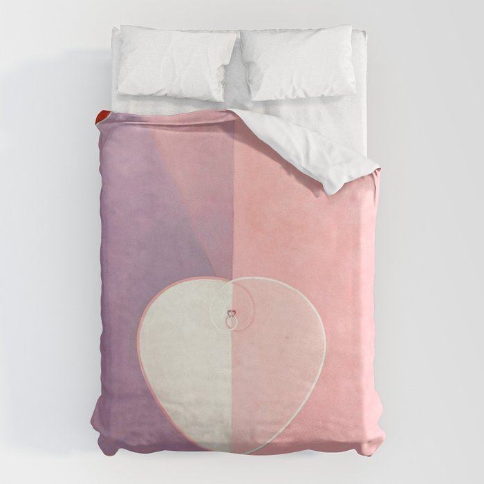 Hilma af Klint "The Dove, No. 02, Group IX-UW, No. 26" Duvet Cover Gallery Image 1