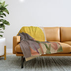Breeze under the sunlight 01 Throw Blanket Gallery Image 1