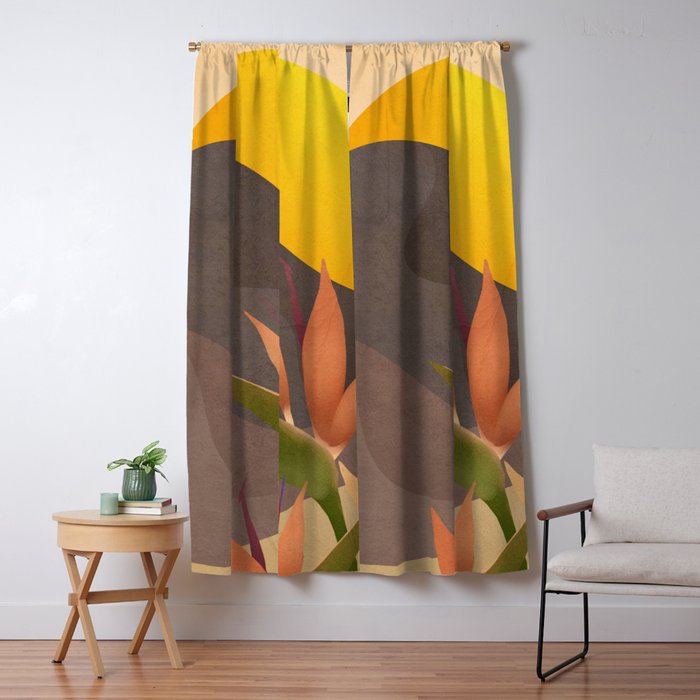 Breeze under the sunlight 01 Window Curtain Gallery Image 1