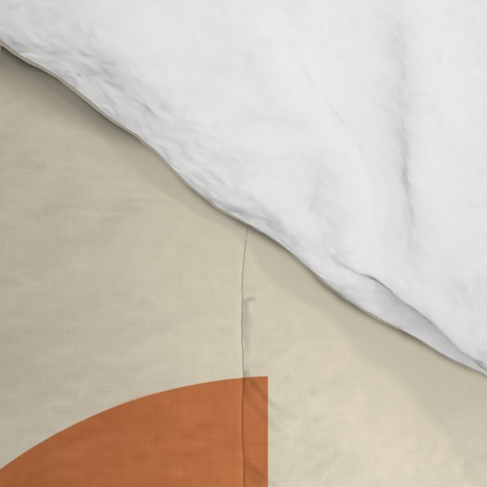 Vintage Tulip Minimalism - Red Comforter Gallery Image 4