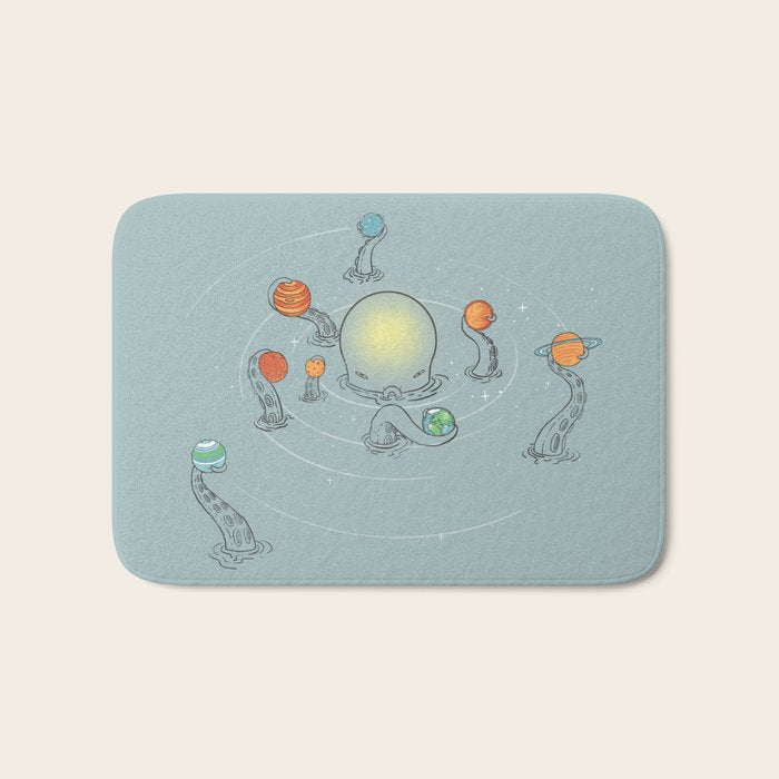 Solar System Bath Mat Gallery Image 1