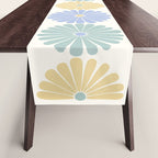 Retro Summer Daisies IV Table Runner Gallery Image 1