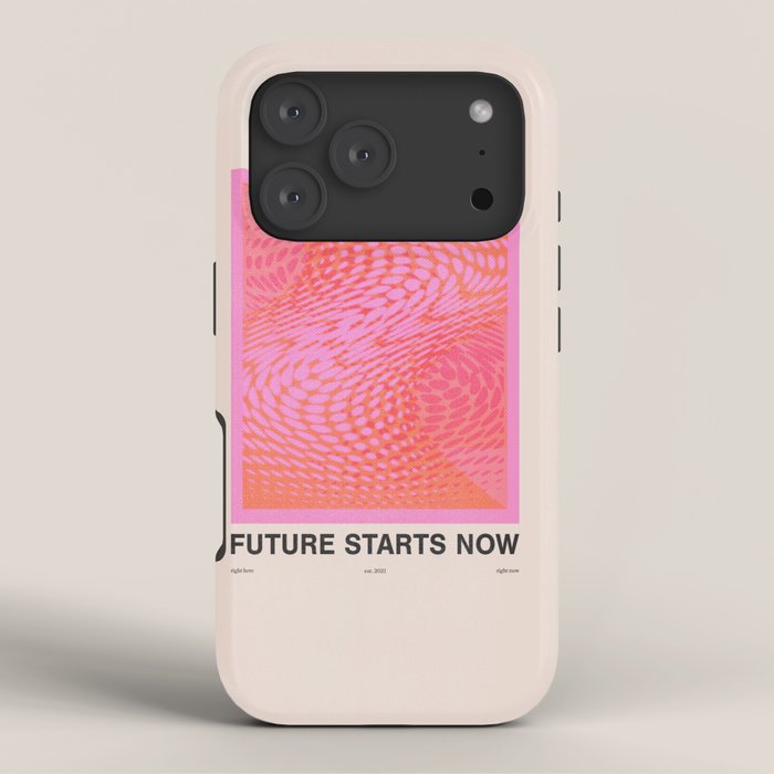 Future Starts Now iPhone Case Gallery Image 3