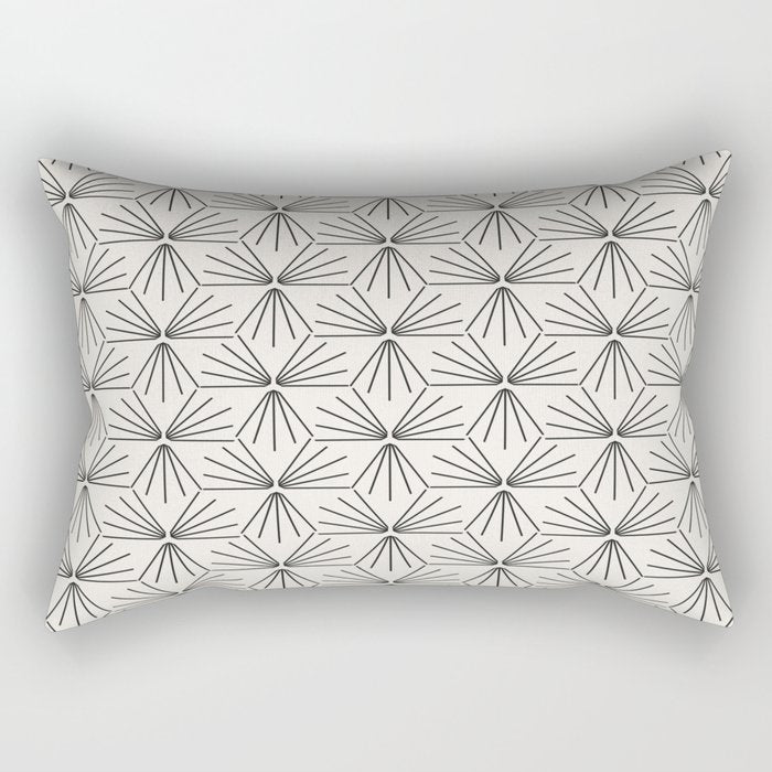 SUN TILE LIGHT Rectangular Pillow Gallery Image 1
