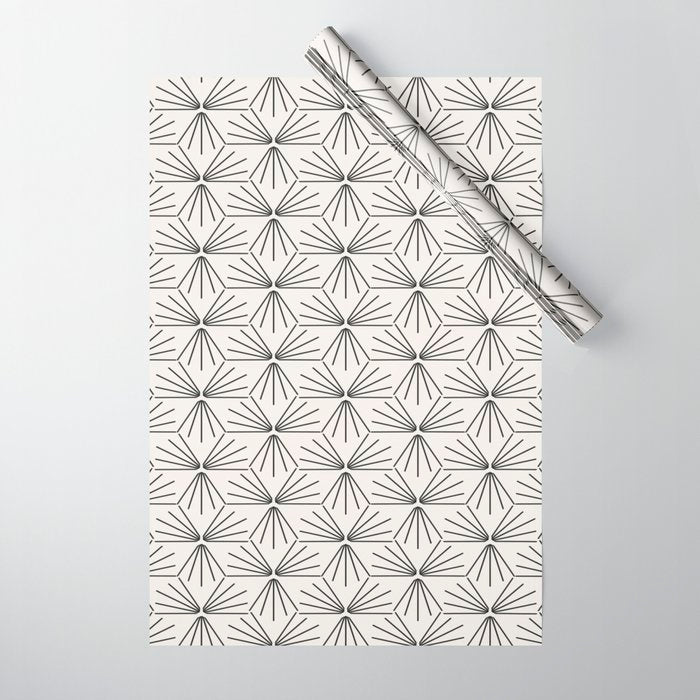 SUN TILE LIGHT Wrapping Paper Gallery Image 1