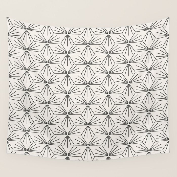 SUN TILE LIGHT Wall Tapestry Gallery Image 1