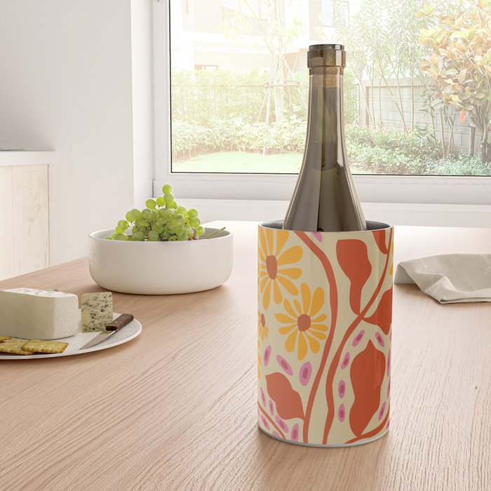 Retro Patel Pottery Wine Chiller Gallery Image 4