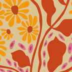 Retro Patel Pottery Coffee Mug Gallery Image 2