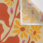 Retro Patel Pottery Wall Tapestry Gallery Image 3