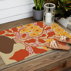 Retro Patel Pottery Outdoor Rug Gallery Image 2