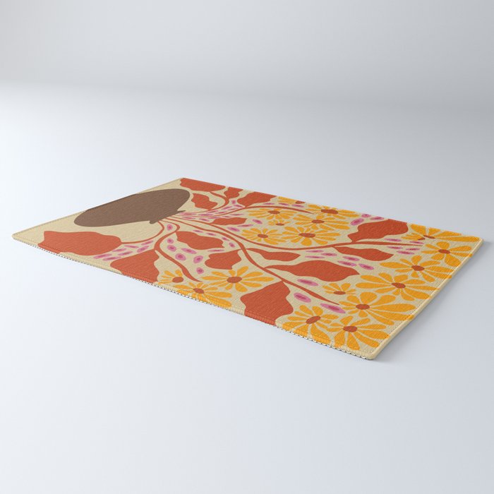 Retro Patel Pottery Rug Gallery Image 3