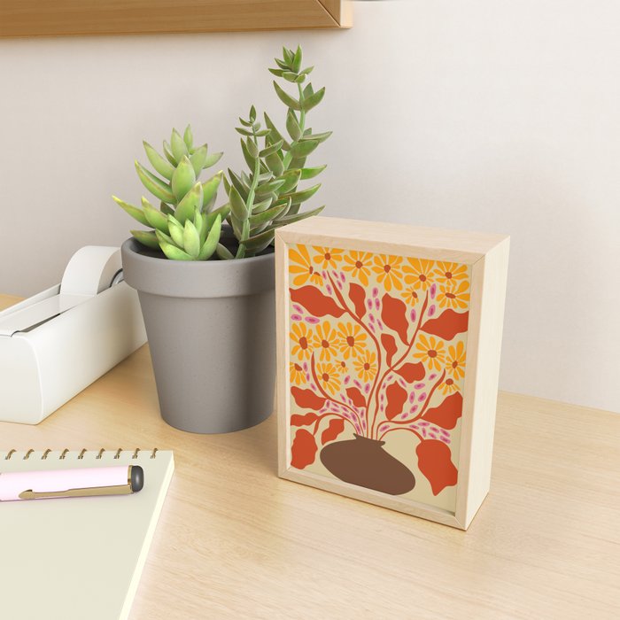 Retro Patel Pottery Mini Art Print Gallery Image 2