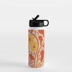 Retro Patel Pottery Water Bottle Gallery Image 1