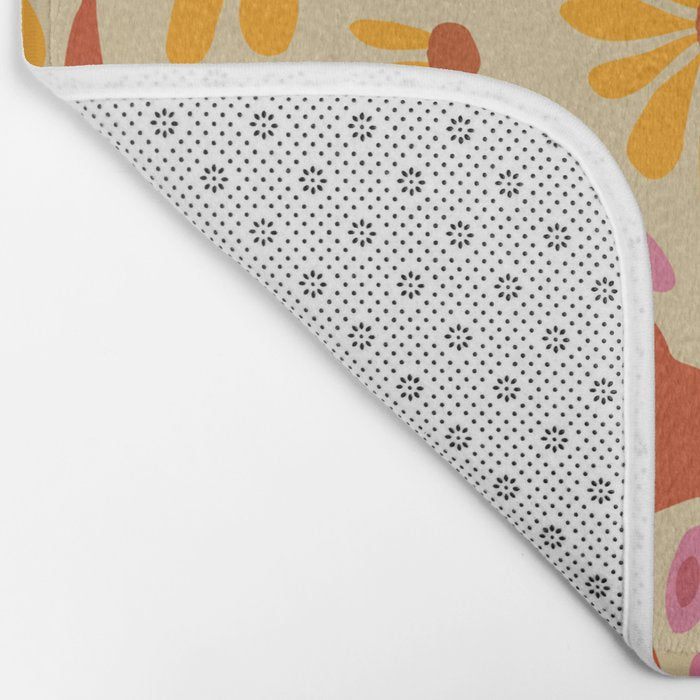 Retro Patel Pottery Bath Mat Gallery Image 2
