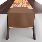 Retro Patel Pottery Table Runner Gallery Image 1
