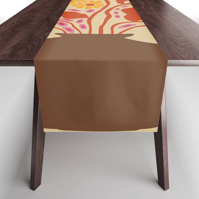 Retro Patel Pottery Table Runner Gallery Image 1
