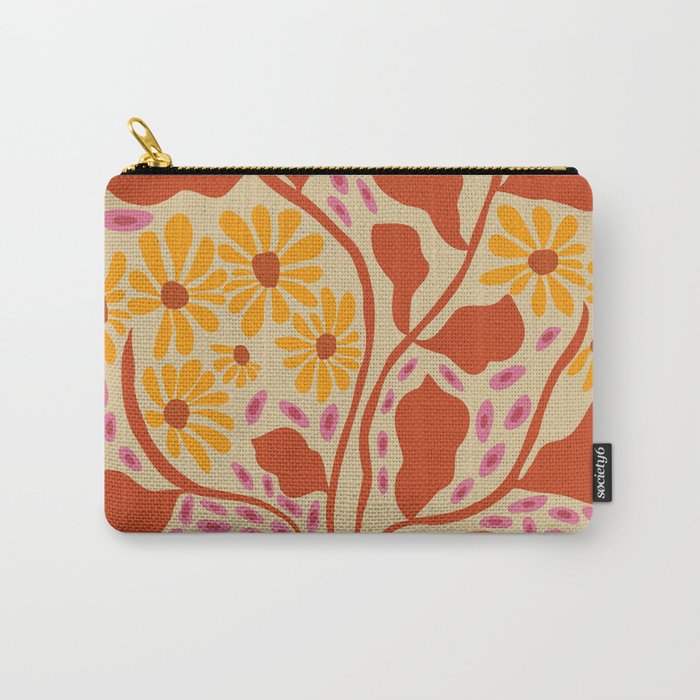 Retro Patel Pottery Carry All Pouch Gallery Image 1