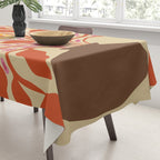 Retro Patel Pottery Tablecloth Gallery Image 3