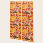 Retro Patel Pottery Wallpaper Gallery Image 2