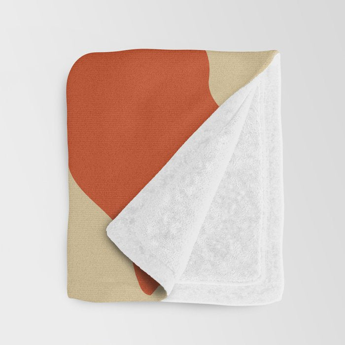 Retro Patel Pottery Throw Blanket Gallery Image 3