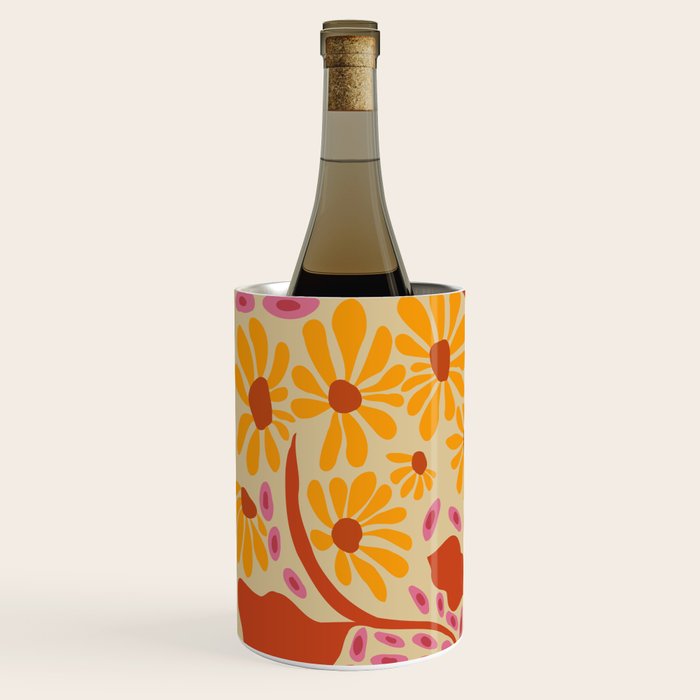 Retro Patel Pottery Wine Chiller Gallery Image 2