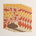 Retro Patel Pottery Wrapping Paper Gallery Image 3