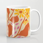 Retro Patel Pottery Coffee Mug Gallery Image 1