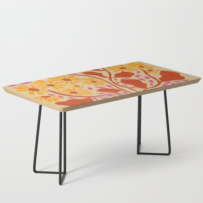 Retro Patel Pottery Coffee Table Gallery Image 1